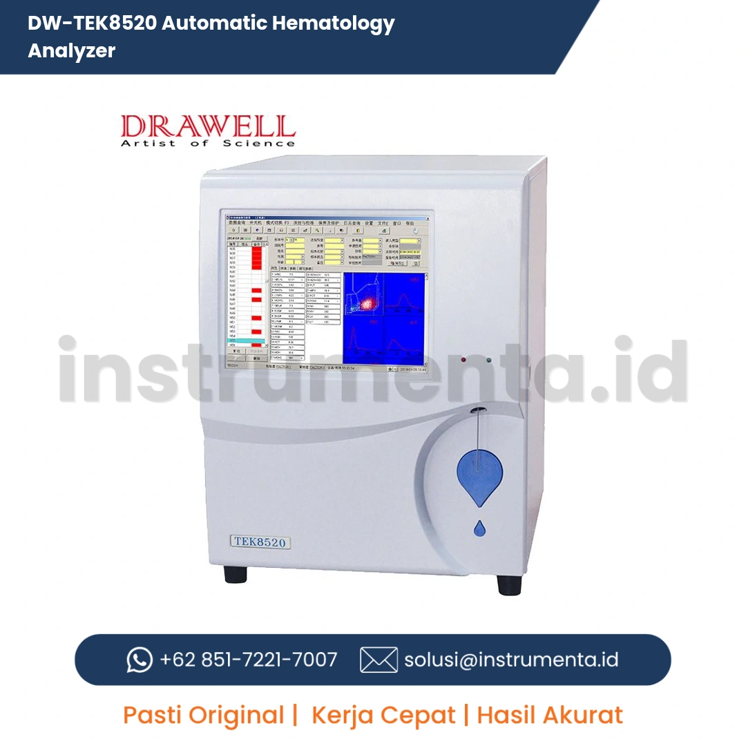 Distributor Resmi DW-TEK8520 Automatic Hematology Analyzer Ready Stock Indonesia
